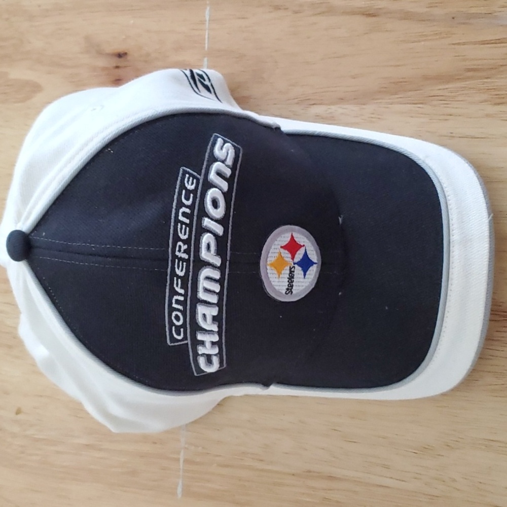Vintage Steelers Conference Champion Hat
